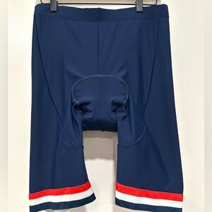 Biking Shorts The Navy Shorts Plus Stripe The Black Bibs Padded Men’s 2XL NEW